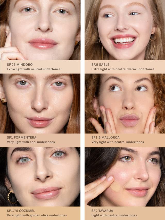 ILIA - True Skin Serum Foundation | Non-comedogenic, Cruelty-Free, Vegan, Weightless Feel, Buildable Coverage, Safe For Sensitive Skin (Cozumel SF1.75)-Velvo Beauty