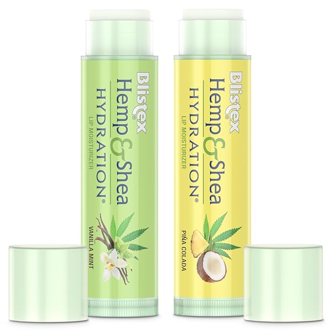 Blistex Hemp & Shea Hydration, 2 count-Velvo Beauty
