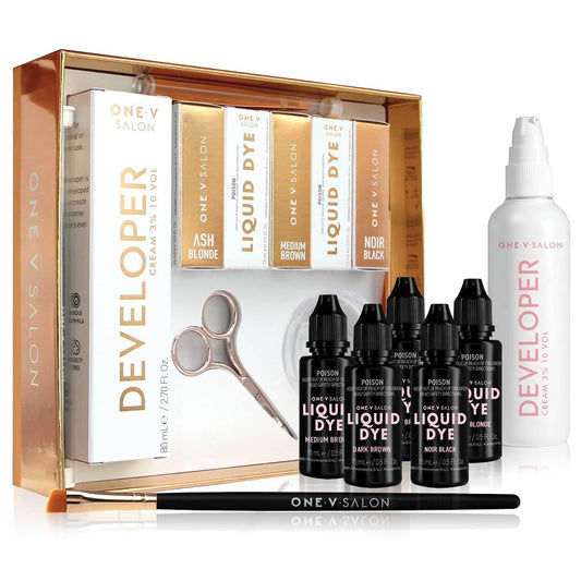 Hybrid Liquid for Professional Eyebrow Kit-150 Applications (Multicolor)-Velvo Beauty