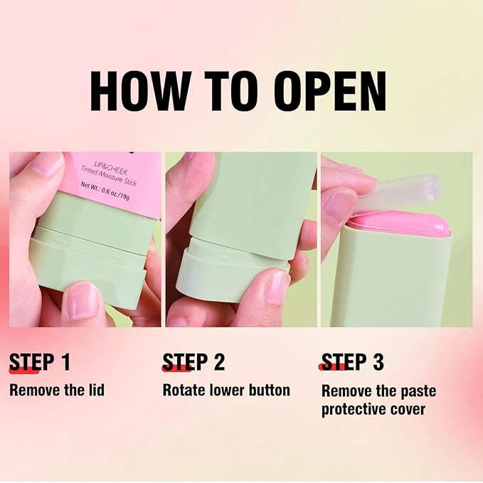 Blush Stick, Cream Blush Stick for Cheeks & Lips, Blendable Long-Lasting Multi-Use Contour Stick & Highlighter Makeup (#5 HIGHLIGHT)-Velvo Beauty