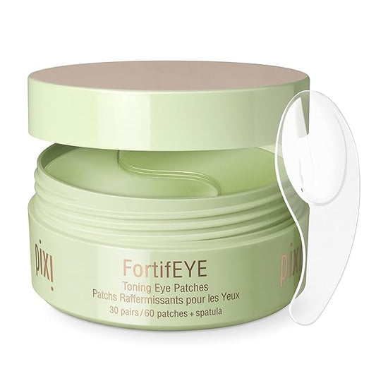 Pixi FortifEYE Hydrogel Under-Eye Patches, 30 Pairs, 60 Patches-Velvo Beauty