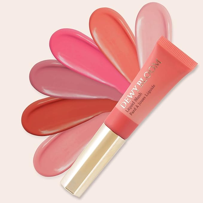 Blush Beauty Wand,Matte Face Blush Contour Wand with Cushion Applicator,Smooth Creamy Liquid Blush Wand,Blendable Blush Rouge Stick for Cheek,Cruelty-free,105 Ardour,Brownish Red-Velvo Beauty