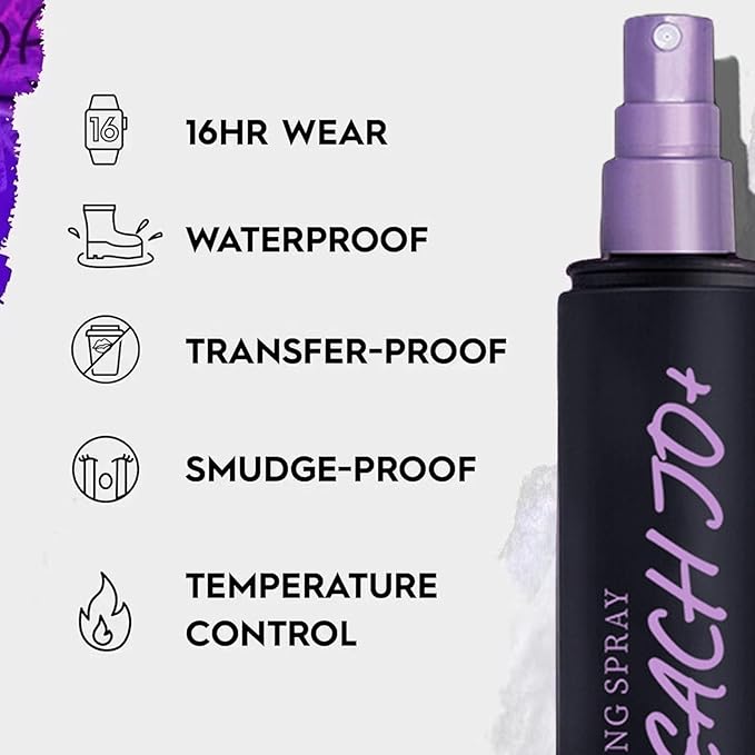 Matte Setting Spray, Makeup Setting Spray for Face, 16 Hour Long Lasting Waterproof Setting Spray, Oil Control, Lightweight, Hydrating Setting Spray with Ultra Fine Setting Mist-Velvo Beauty