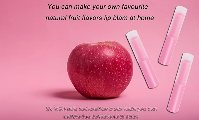 0.14oz Empty Flavored Lip Balm Container Tubes Plastic Homemade Moisturizing Lip Stick with Caps Bulk Fit for Women Adult DIY Making Supplies, 25 Count (Rose Pink)-Velvo Beauty