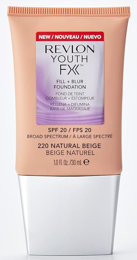 Youth Fx Fill + Blur Foundation 220Natural Beige Spf20 30Ml-Velvo Beauty