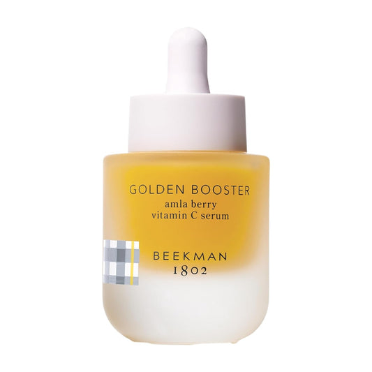 Beekman 1802 Golden Booster Amla Berry Face Serum - Fragrance Free - 1 fl oz - Plant-Based Vitamin C Alternative - Good for Sensitive Skin - Cruelty Free-Velvo Beauty