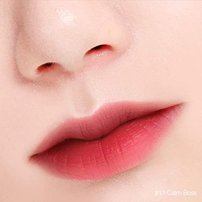 BBIA Last Velvet Lip Tint - Soft & Creamy Matte Finish Lip Stain, Blur Effect with Velvety Texture, Long-Lasting, High Pigment, Lightweight, Non-Drying, Korean Lip Makeup (11 CALM BOSS)-Velvo Beauty