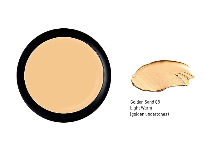 Mom's Secret 100% Natural Concealer, Organic, Vegan, Gluten Free, Cruelty Free, Made in the USA, 0.11 oz. (Golden Sand 08)-Velvo Beauty
