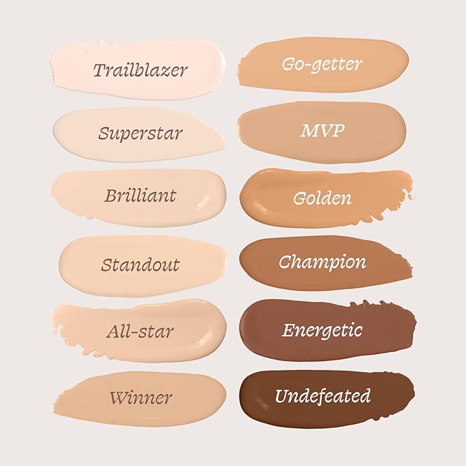 Alleyoop Game Face Concealer Makeup, Lightweight to Medium Buildable Coverage Under Eye Concealer, For Blemishes, Crease-proof and Hydrating with Aloe Stem Cell, Smooth Second Skin Finish - All-Star-Velvo Beauty
