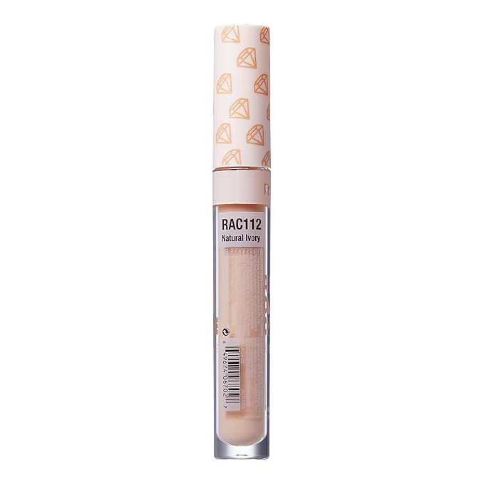 Ruby Kisses All Day Concealer Lightweight Full Coverage Multi-Use Concealer 0.13 Fl Oz (Natural Ivory)-Velvo Beauty