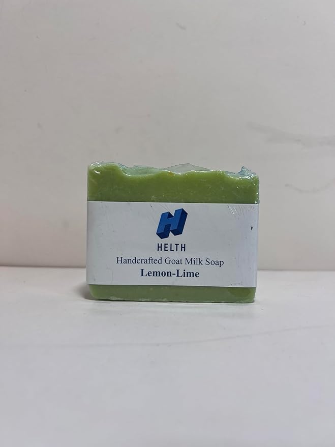 Spa Kit Birthday Box with Loofah Body Brush Lemon Lime Goat Milk Soap, Green-Velvo Beauty