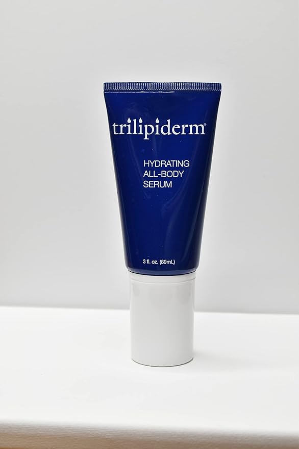 Trilipiderm Ultra Hydrating Body Regimen - 3oz Hydrating Exfoliant Cleanser + 3oz Hydrating All-Body Serum + 3oz All-Body Moisture Retention Créme + 3oz Broad Spectrum SPF 30 Set-Velvo Beauty