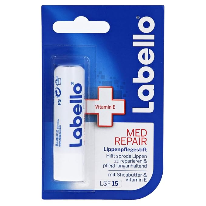 Labello, Med Protection Lip Balm, 5 Gram-Velvo Beauty