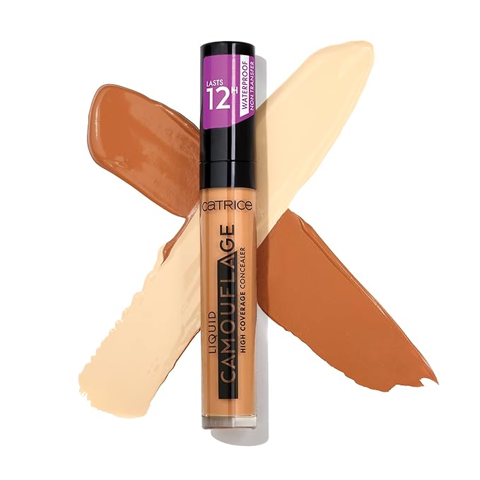 Catrice | Liquid Camouflage High Coverage Concealer | Ultra Long Lasting Concealer | Oil & Paraben Free | Cruelty Free (015 | Honey)-Velvo Beauty