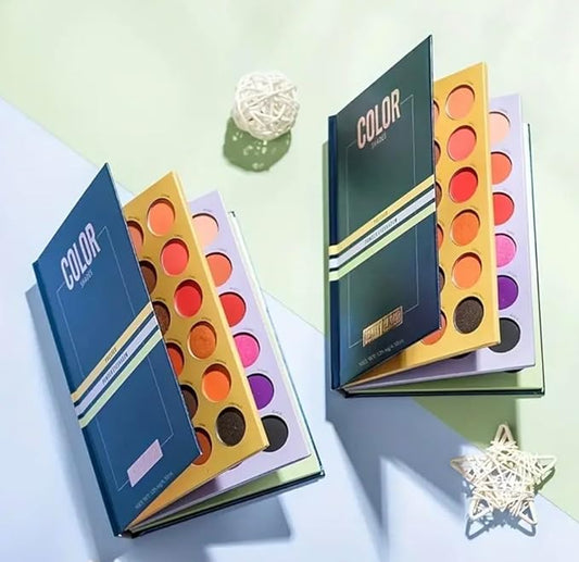 Generic Majical Book of Beauty Makeup Palette, 72 Colors, 3-Layer Folding Book, Eyeshadow Palette, Long Lasting-Velvo Beauty