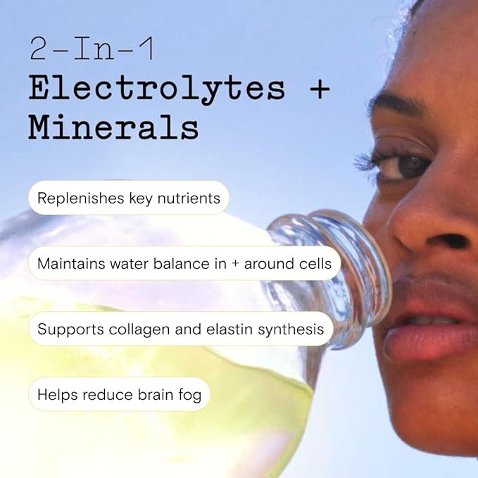 Moon Juice - Mini Dew Electrolytes Powder - Pomelo Grapefruit (30 Servings) - 2in1 Electrolytes & Minerals - Hydration Powder - Magnesium, Calcium, Potassium & Pink Salt - Sugar Free, Vegan, Non GMO-Velvo Beauty