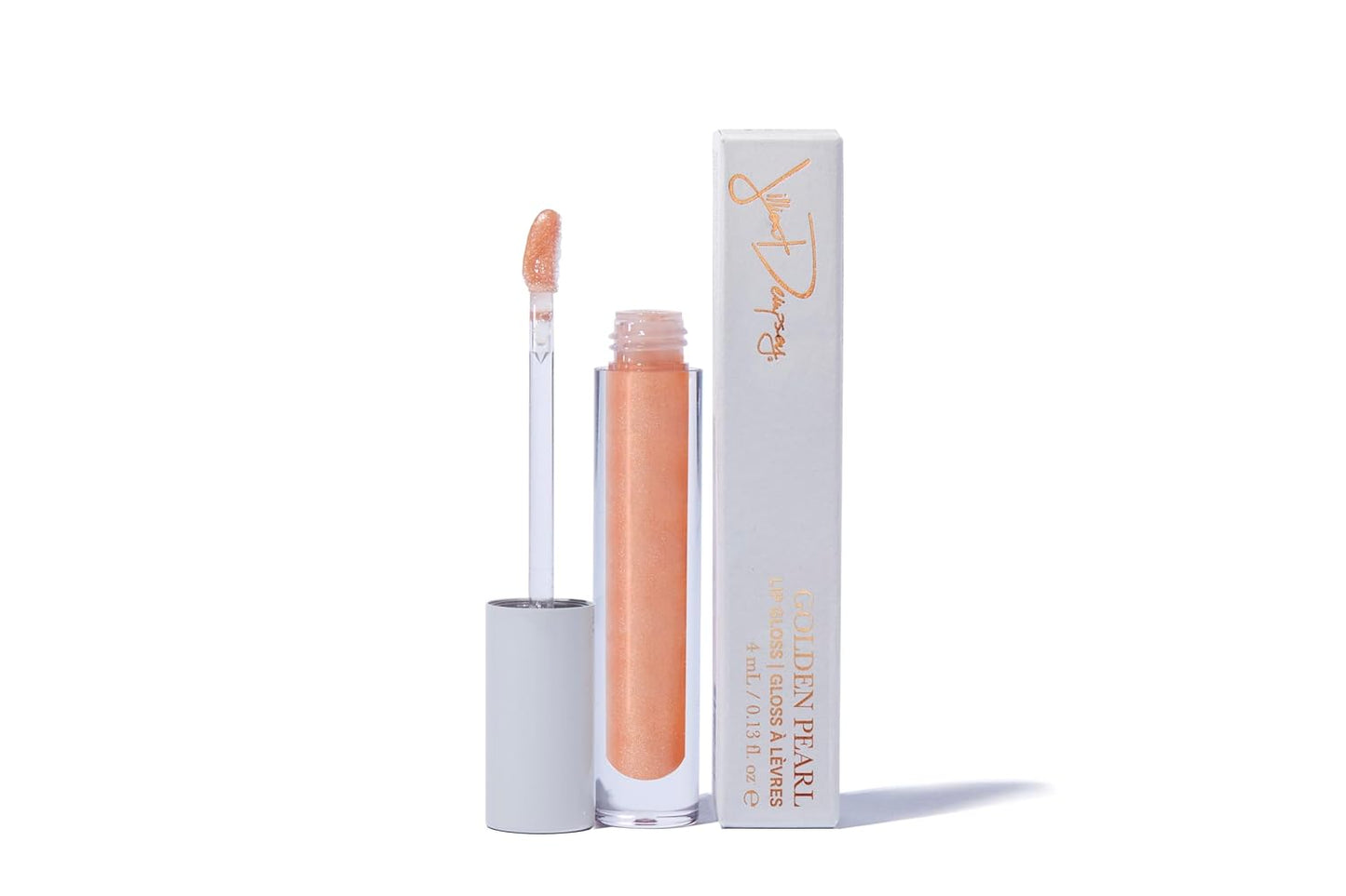 Jillian Dempsey Lip Gloss: Enhance, Hydrate & Smooth Lips with Firming & Plumping Benefits, Vegan, 12ml | Golden Pearl-Velvo Beauty
