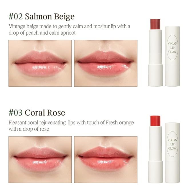 Nacific x Stray Kids Be Natural Vegan Lip Glow 5 PCS Set, with Photocards 8 PCS Full Set by KOSBEAUTY-Velvo Beauty