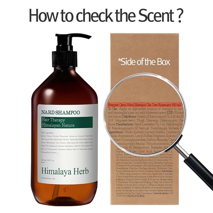 NARD Hair Shampoo Tea tree Rosemary 16.9 Fl Oz - Strong Vitality from Himalayas - Natural Surfactants giving Soft Cleansing - Argan Olive Jojoba Macadamia Sunflower Oil - Rich in Protein Amino Acids-Velvo Beauty
