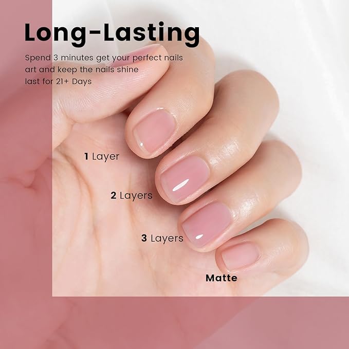 RARJSM Rubber Base Coat Gel Polish Nude Jelly Pink Skin Tone Rubber Base Gel for Nails Natural Nude Color French Manicure Extend Gel Soak Off Curing Requires Single Bottle 15ml Salon Home DIY Use-Velvo Beauty
