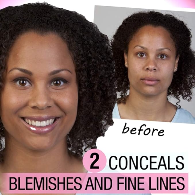 Magic Minerals by Jerome Alexander Mineral Powder Foundation with Color Correctors, Antioxidant Skincare Formula (Medium Dark)-Velvo Beauty