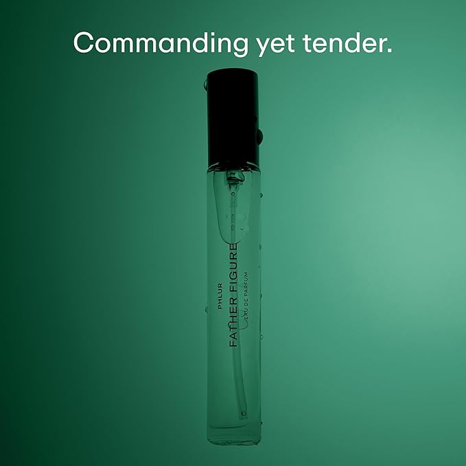 PHLUR Father Figure Eau de Parfum - Travel Size Perfume Fragrance - Green Fresh Fig Perfume with Iris, Jasmine, Patchouli, Sandalwood & Vanilla (9.5mL)-Velvo Beauty