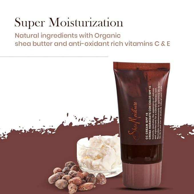 Shea Moisture CC Cream SPF 15 - Deep-Velvo Beauty