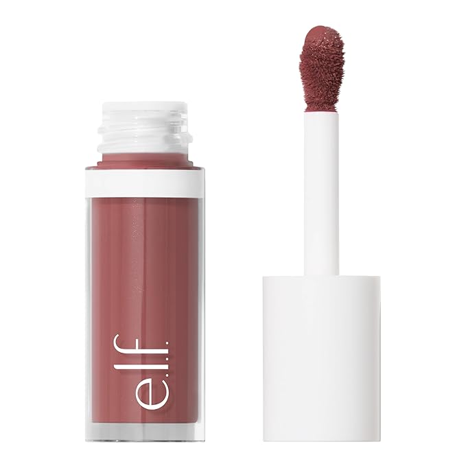 e.l.f. Camo Liquid Blush, Long-lasting Liquid Blush For High-pigment Color, Creates A Soft, Dewy Finish, Vegan & Cruelty-free, Suave Mauve-Velvo Beauty