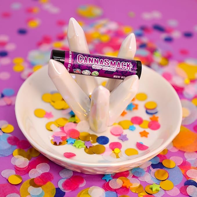 CannaSmack Natural Hemp Lip Balm - Tropical Flavor-Velvo Beauty