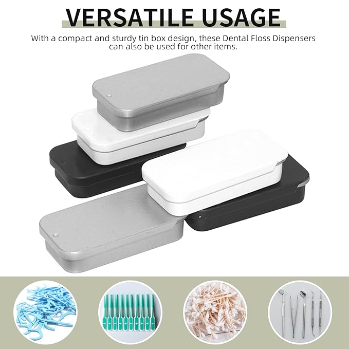 Lip Balm Tins Slide Top Tin Containers for Lip Balm Crafts Storage Kit - 0.25oz 3 Pack (WHITE)-Velvo Beauty