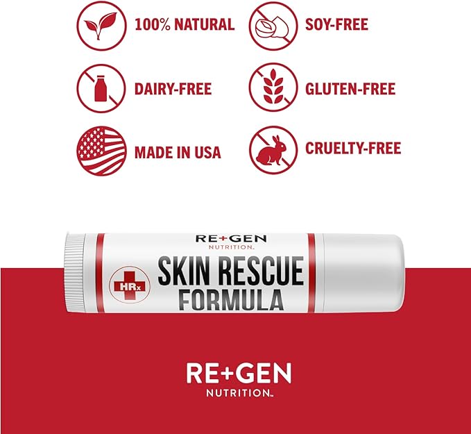 Skin Rescue Formula (Herp Stop Discreet) Defense and Support for Clear Skin 100% Natural! Peppermint Oil, Shea Butter, Zinc, Tea Tree, Coconut Oil .5 oz-Velvo Beauty