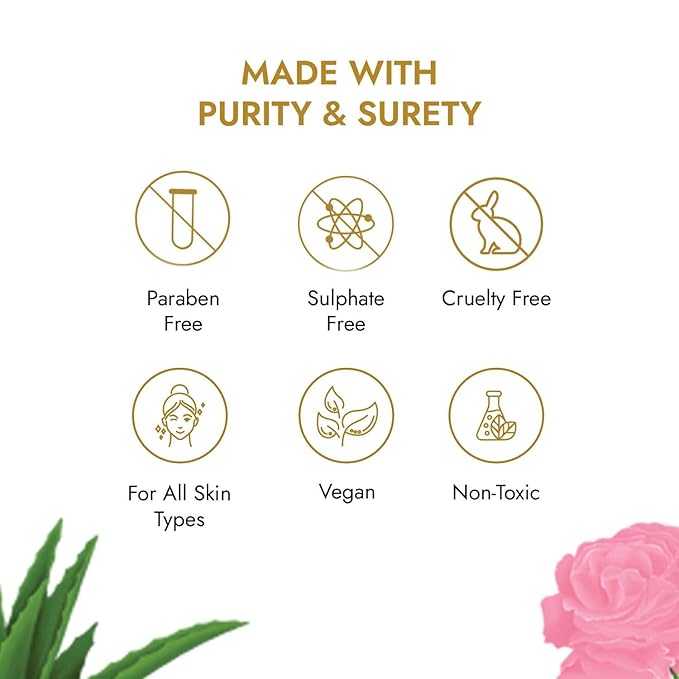 Skin Rituals Aloe Rose Gel 200 gms | After-sun Soothing Gel | For Sunburn Relief & Hydration | Clinically Tested Rose Actives| Ayurvedic Tan Minimiser-Velvo Beauty