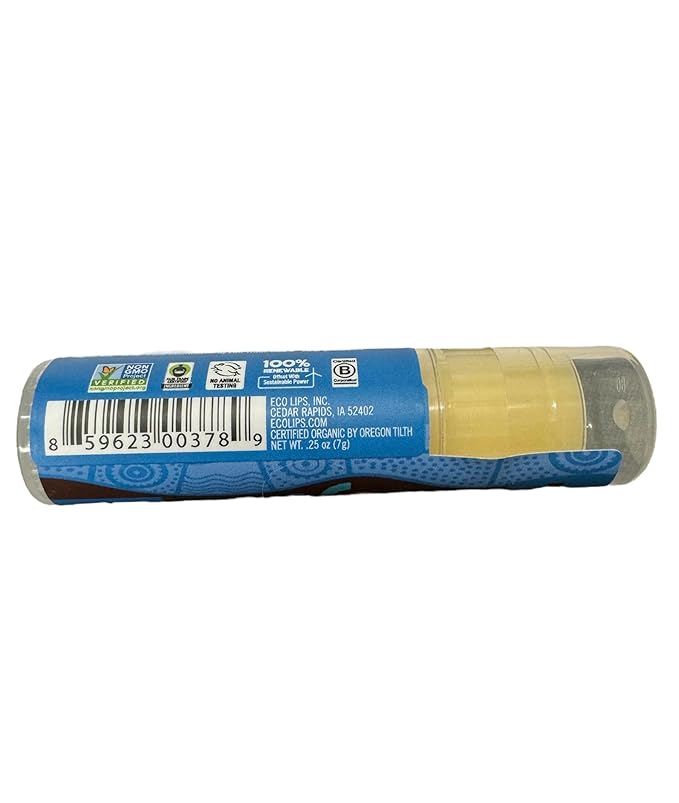 LIP BALM Mongo Kiss 6-Pack by Eco Lips 100% Organic Beeswax & Cocoa Butter Lip Care with Mongongo Oil - Soothe & Moisturize Dry & Cracked Lips - Made in USA. (Unflavored)-Velvo Beauty