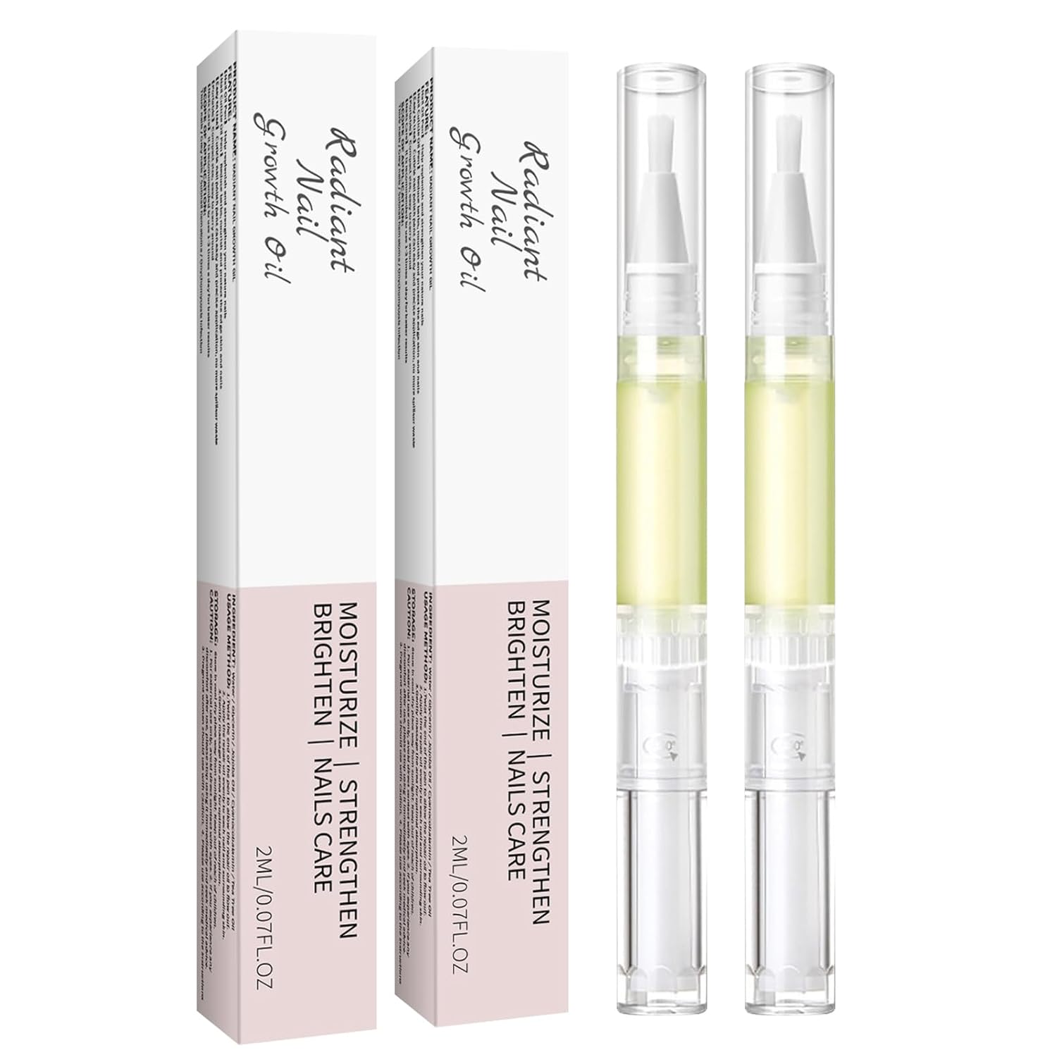 Rejuvenation Nail Growth Pen,Radiant Nail Growth & Strengthening Oil Pen with Cuticle Care and Manicure Nourishment for Moisturizing Nail Care,2Pcs-Velvo Beauty