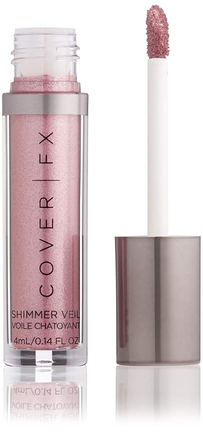 COVER FX Shimmer Veil - Amethyst - Weightless Cream Shimmer - Crease-Proof - Transfer-Proof Formula - Multidimensional Shine - Eyes, Cheeks and Lips-Velvo Beauty