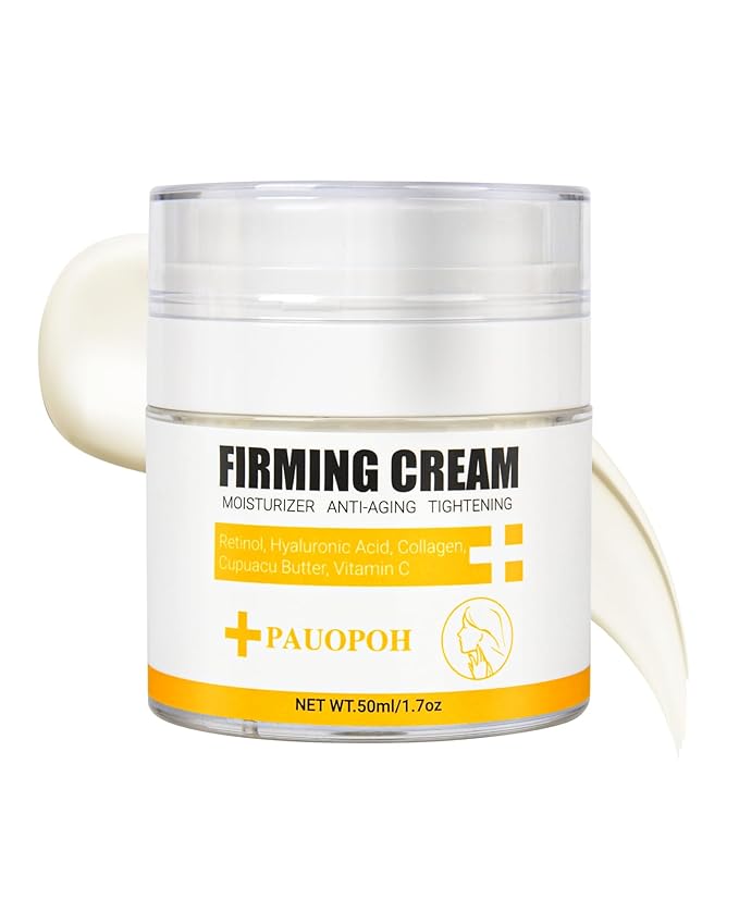 Neck Firming Cream with 3% Retinol - Hyaluronic Acid, Anti-Wrinkle Treatment, Skin Tightening Cream for Face, Neck, Chest & Décolleté-Velvo Beauty