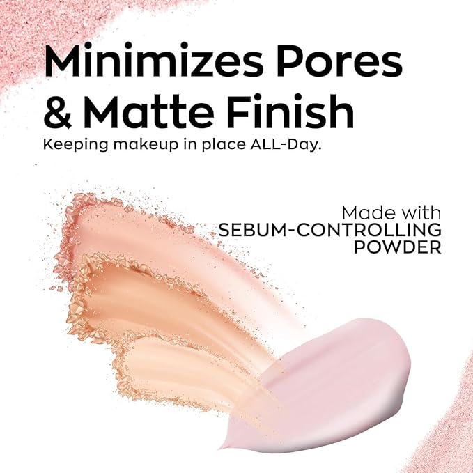 Elizabeth Mott Thank Me Later Primer & Setting Spray Duo – Oil-Control Face Primer for Smooth, Matte Finish & Hydrating Setting Spray with Niacinamide for Dewy, Long-Lasting Makeup – 30g + 95ml-Velvo Beauty