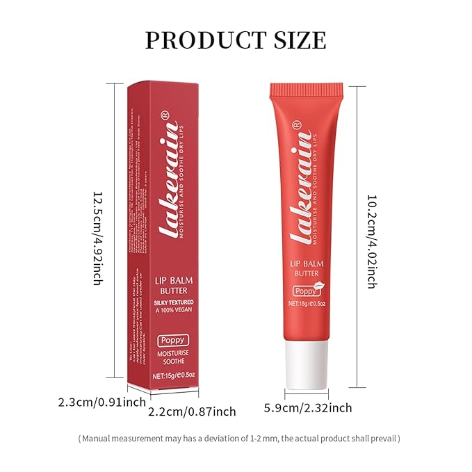 Lip Butter Balm, Day/Night Hydrating Lip Mask, Moisturizing Lip Balm Butter, Ultra-Nourishing Lip Care Moisturizer, Lip Butter Gloss Shine Lip Glow Oil Makeup#4#5#6-Velvo Beauty