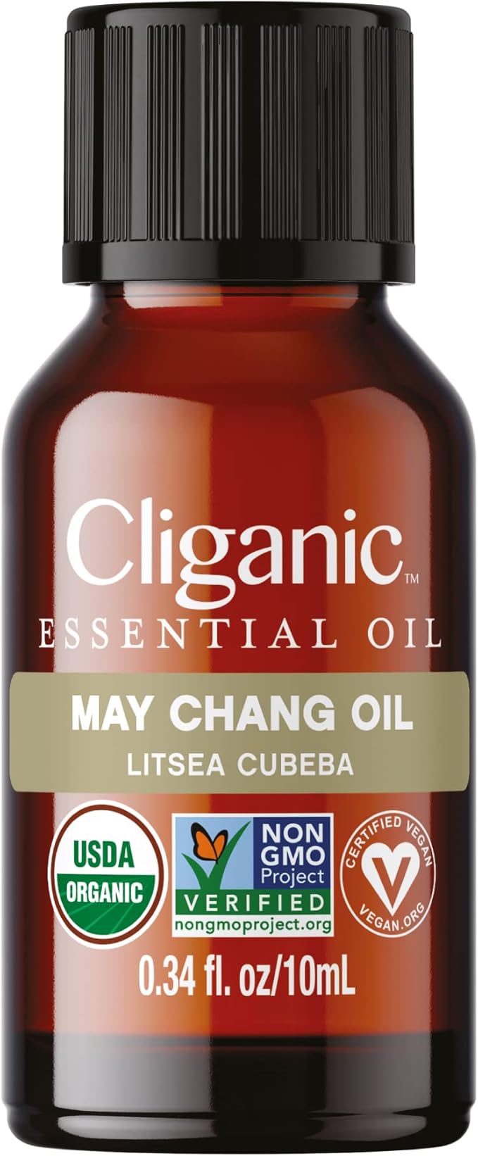 Cliganic May Chang Essential Oil, 100% Pure Natural for Aromatherapy | Non-GMO Verified-Velvo Beauty