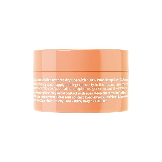 Hempz Hydrating Lip Sleeping Mask - Sweet Pineapple & Honey Melon (.95 Oz.) | Overnight Hydrating Lip Balm for Dry Lips, Lip Repair, Chapped Lip Treatment & Nourishment for Women-Velvo Beauty