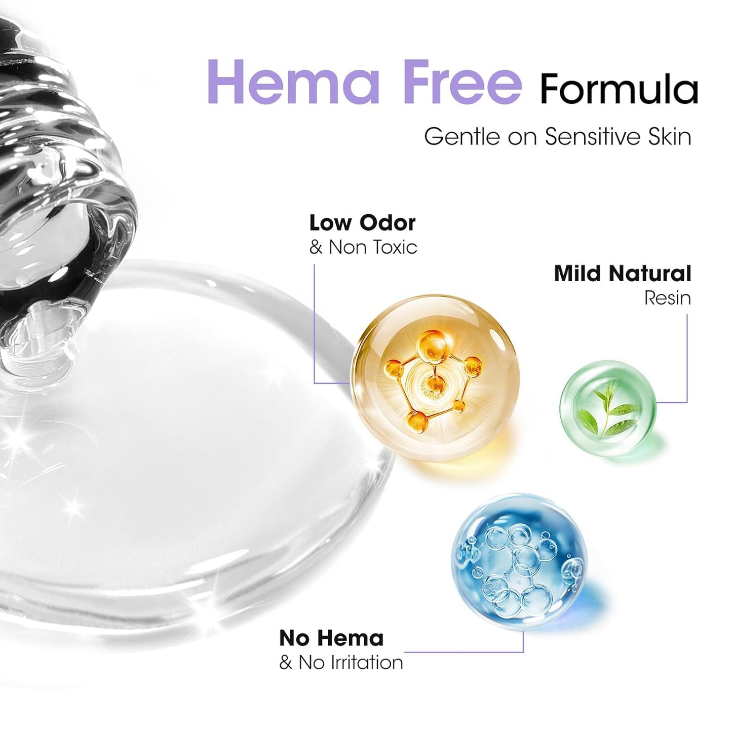 GELLEN 20ml Gel Base and Top Coat, Hema-Free Glossy Top Coat and Base Coat for Gel Nail Polish, No Wipe Soak Off Curing Needed Clear Nail Polish, Easy DIY Manicure Set-Velvo Beauty