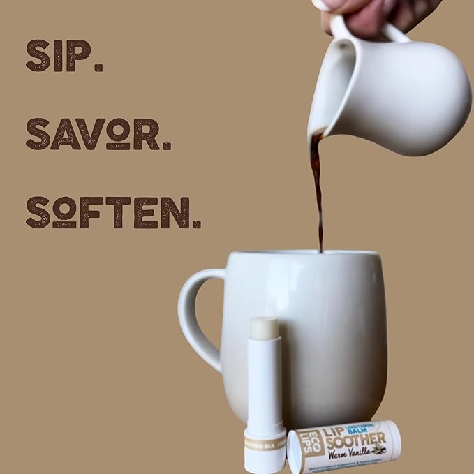 Conditioning Lip Soother Lip Balm with Murumuru Butter and Mango Butter for Deep Conditioning, Variety 3-pack-Velvo Beauty