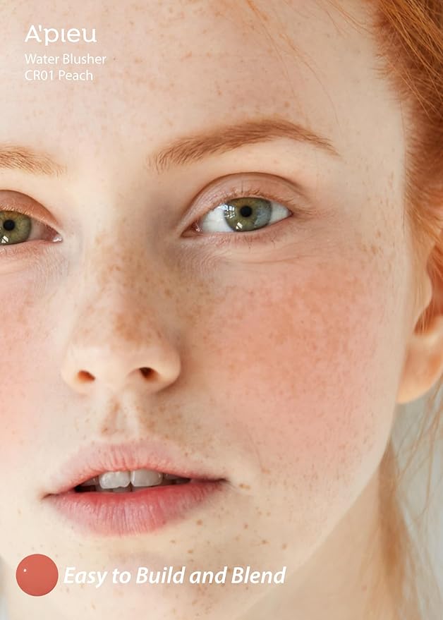 A'PIEU JUICY-PANG WATER BLUSHER (CR01 - Peach) Korean Liquid Blush For Cheeks K Beauty Makeup-Velvo Beauty