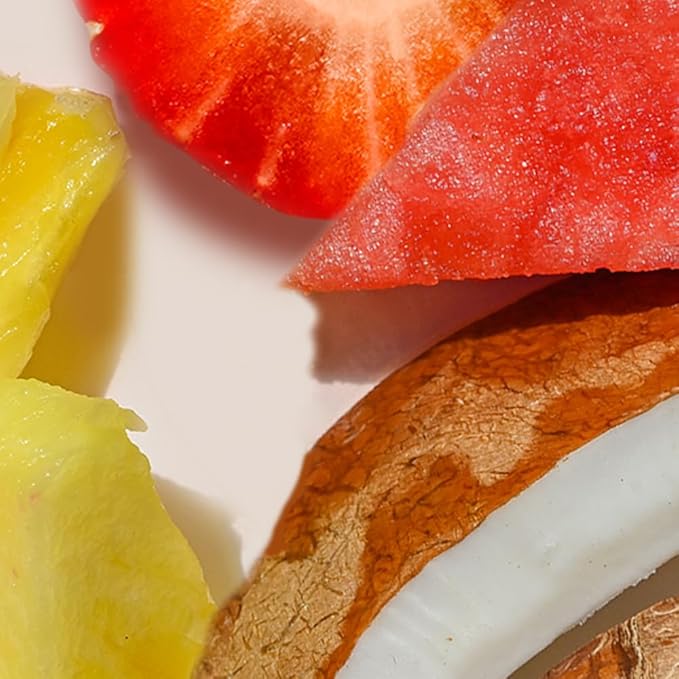 eos 100% Natural Variety Pack Lip Balm Sticks, Coconut Milk, Watermelon Frose, Pineapple Passionfruit, & Strawberry Peach, Lip Care, Pack of 4-Velvo Beauty