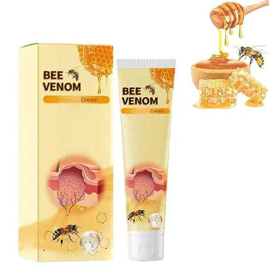 Bee Venom Professional Gel,New Bee Venom Cream for Neck,Waist,Back,Hands,Feet and Legs-Velvo Beauty