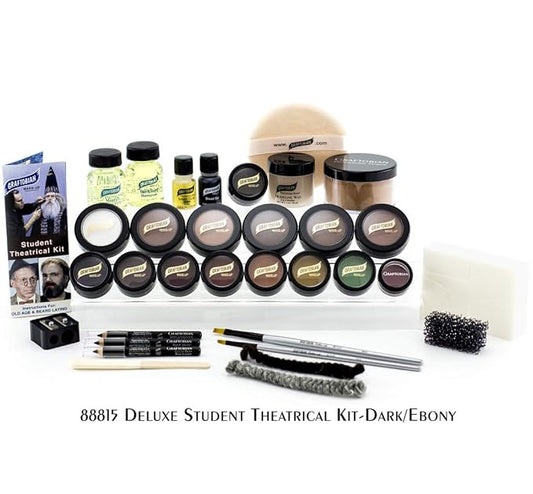Graftobian Student Theatrical Makeup Kit Deluxe - Dark/Ebony-Velvo Beauty