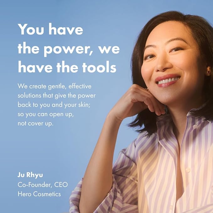 Hero Cosmetics Dark Spot Correct Spot-Fading 15% Vitamin C plus Hyaluronic Acid Serum. Improves the Look of Post Blemish Marks in 7 Days. Twist Applicator and Rollerball Tip for Easy Application. 10mL-Velvo Beauty