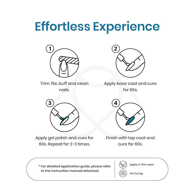 Beetles Blue Gel Nail Polish Set, 6 Colors Glitter Pearl Gel Polish Mermaid Treasures Nail Art Design Soak off Uv Led Nail Lamp-Velvo Beauty