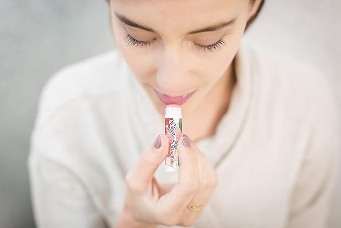 Chap-Lip Vitamin E Lip Balm - Moisturizing Lip Therapy with Coconut Oil in 6 Flavors, 48 Count Holiday Jar-Velvo Beauty