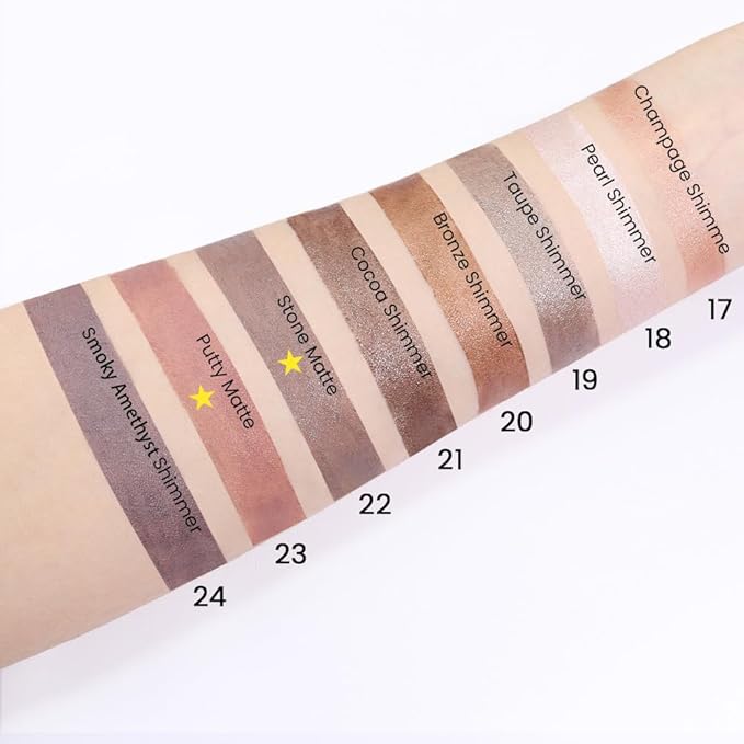 Kaely 2Pcs Cream Eye Shadow Sticks for Older Women, Stone Matte & Putty Matte Natural Eyeshadow Pencil Pens Waterproof, sombras en crema para ojos, 22+23